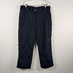 Marker Mens Black Insulated Ski Snowboard Pants Size Large x 28" Inseam